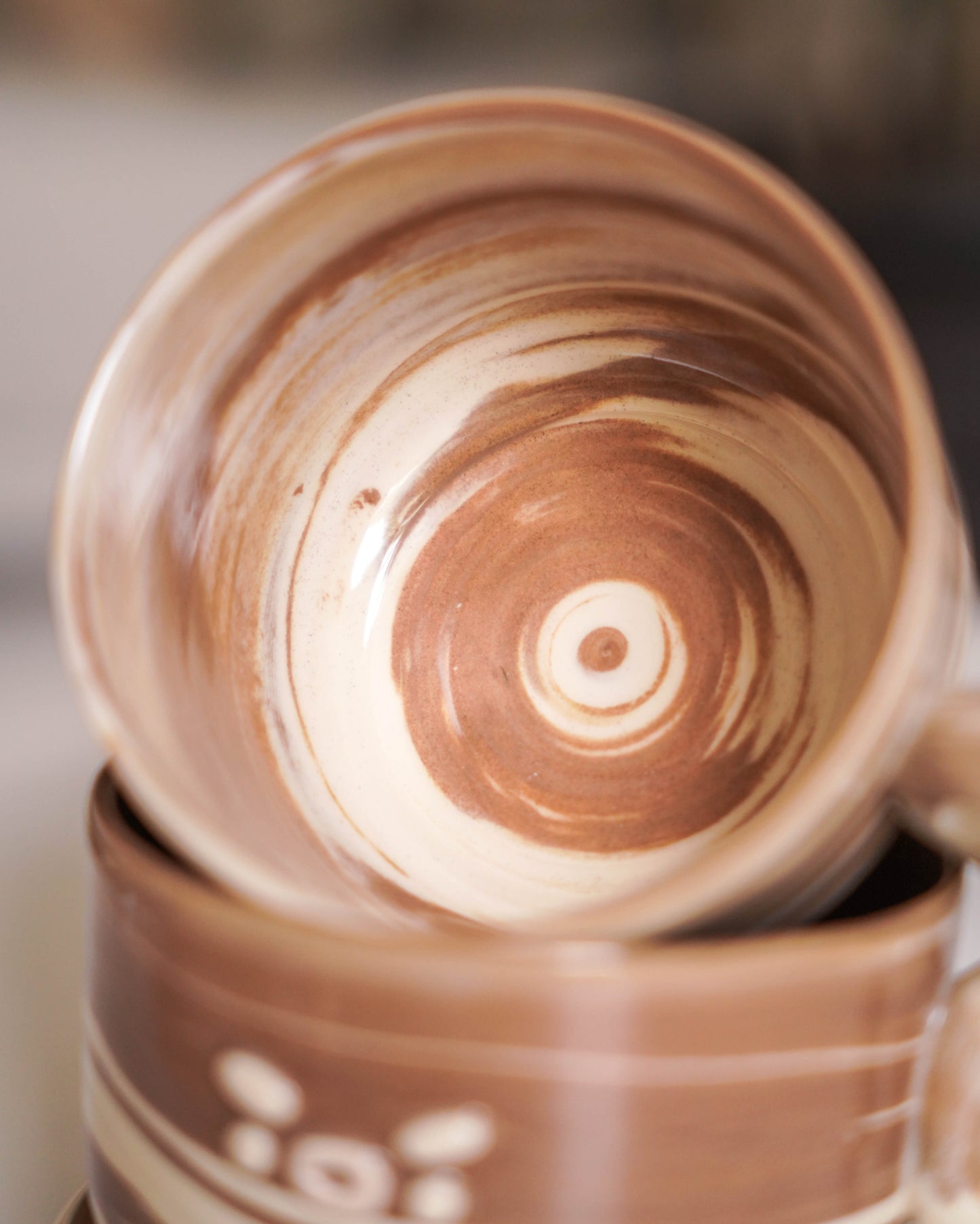 Mocha Swirl Cappuccino Set