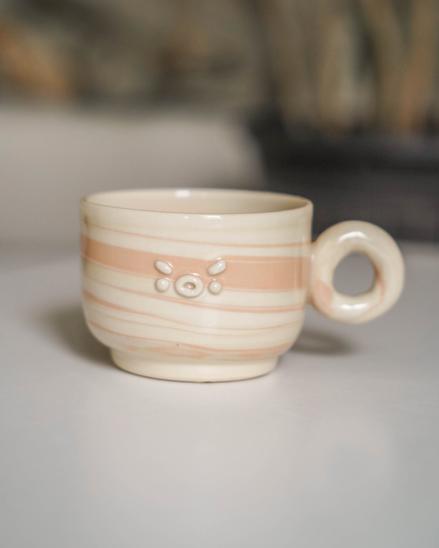 Cream Swirl Cappuccino Mug