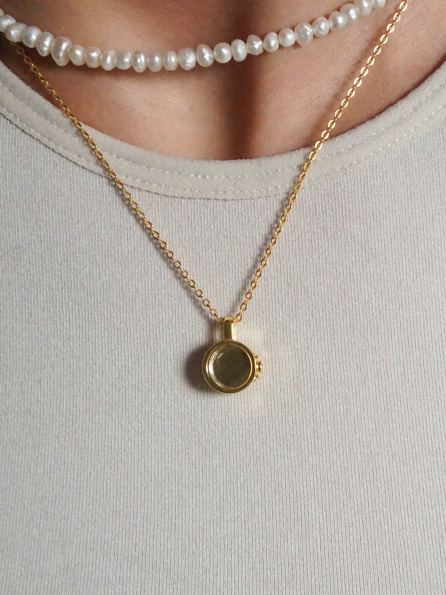 Gold Coffee Mug Charm
