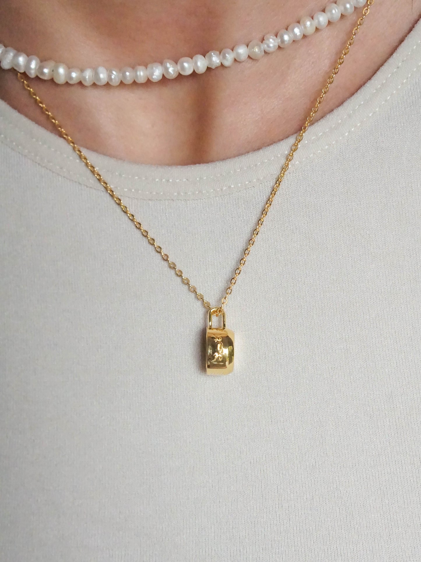 Gold Coffee Mug Charm