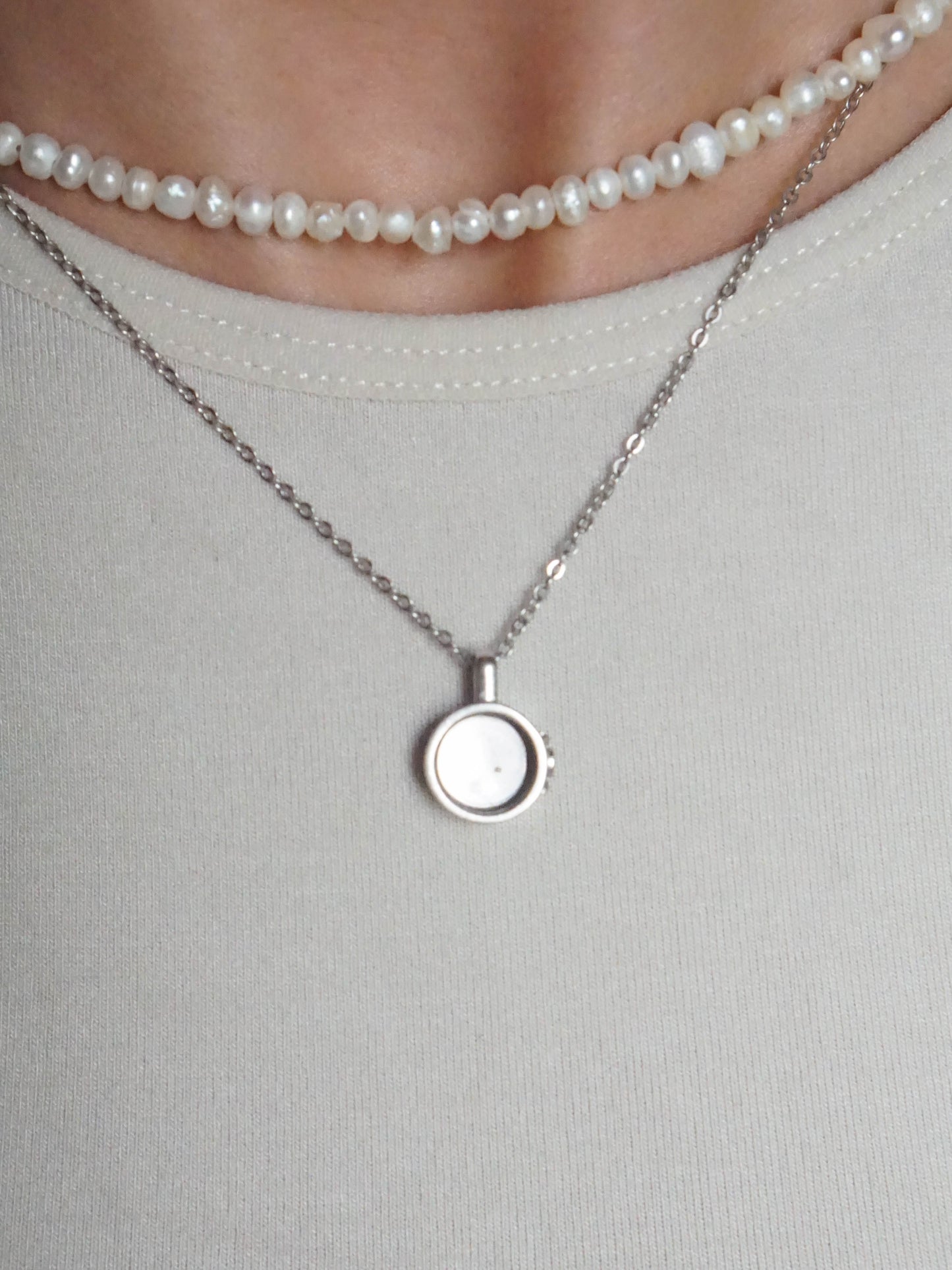 Silver Coffee Mug Charm