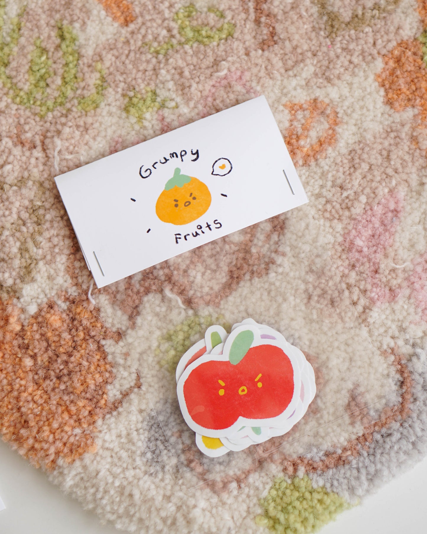 Grumpy Fruit Sticker Pack