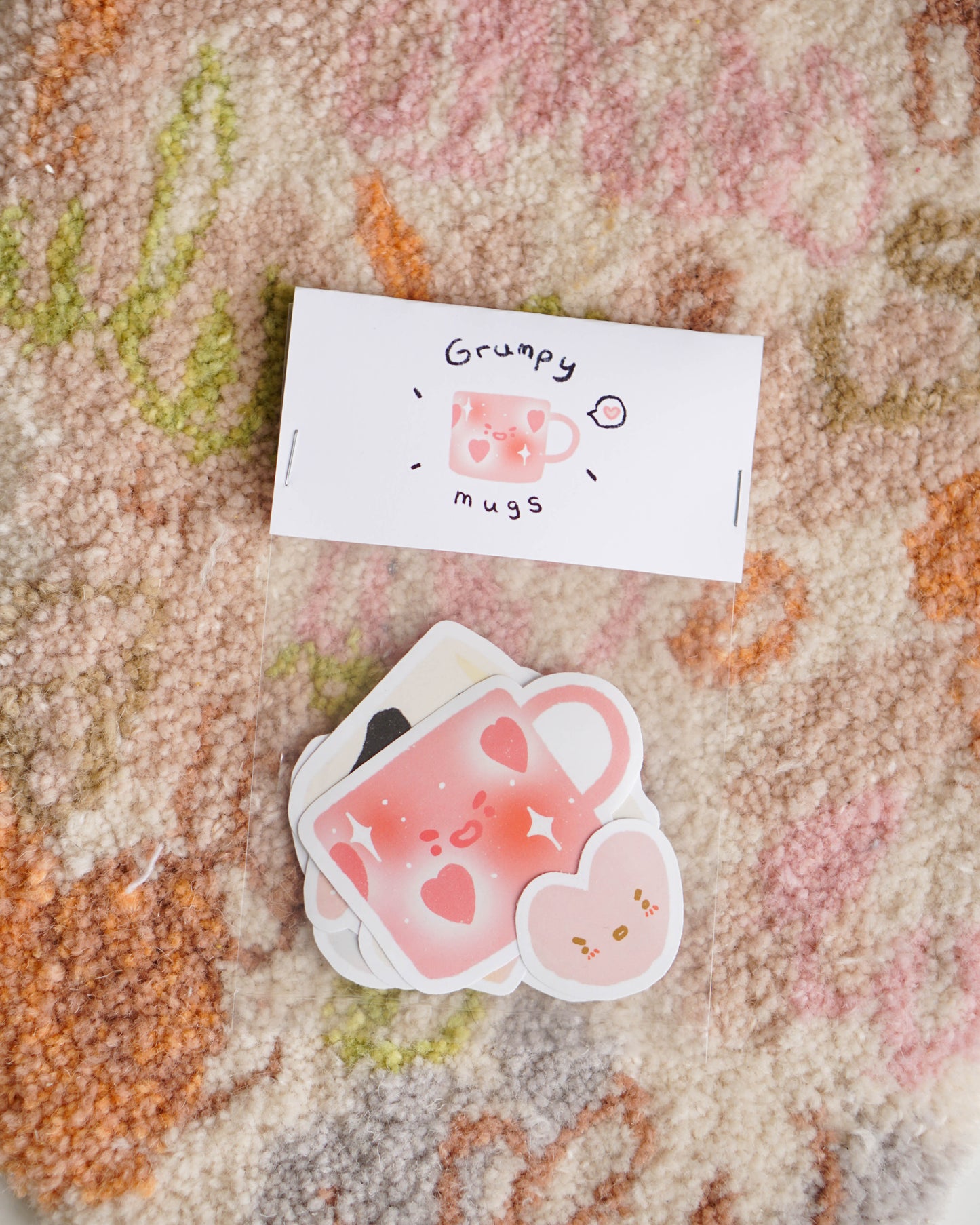 Grumpy Mug Sticker Pack 1