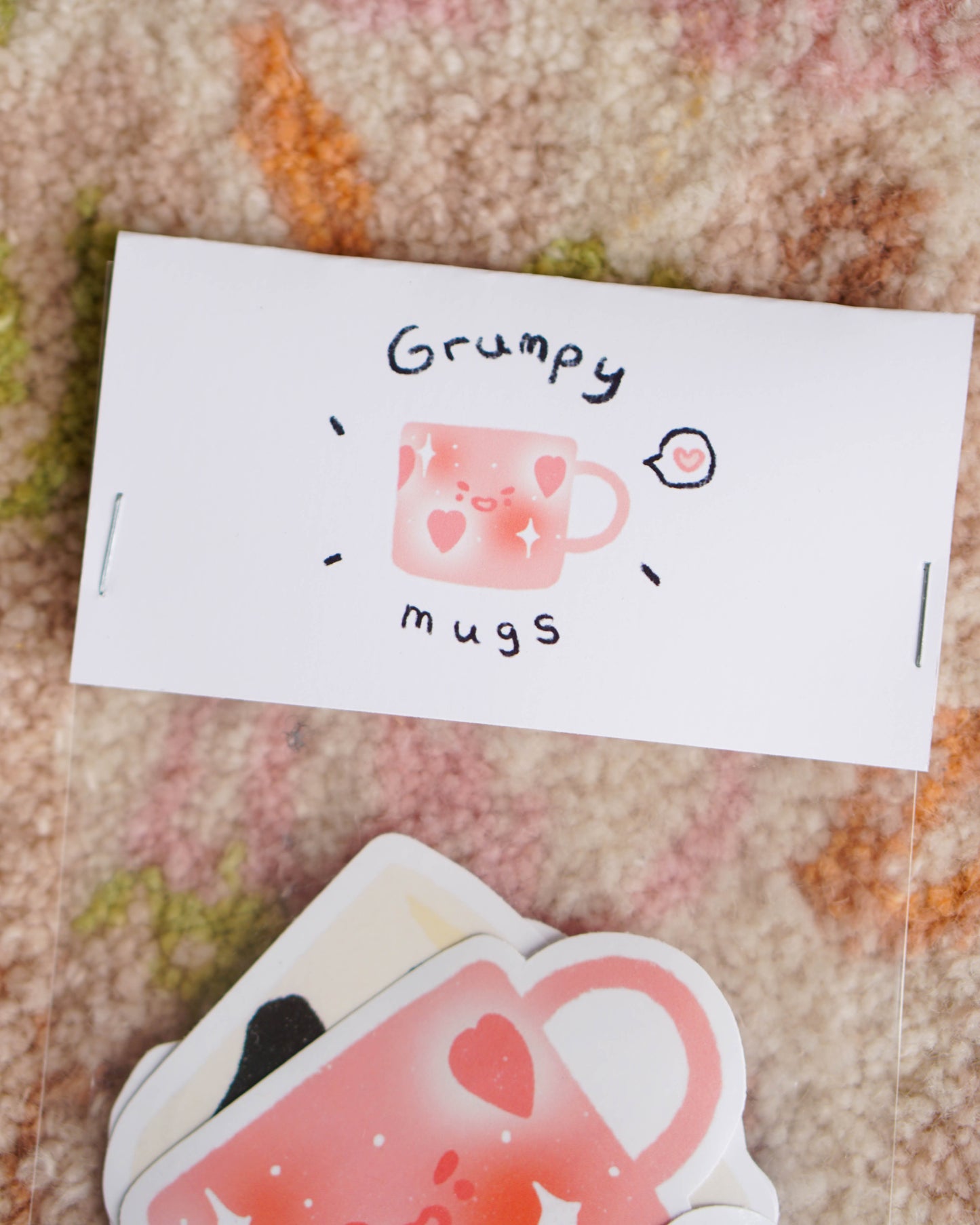 Grumpy Mug Sticker Pack 1