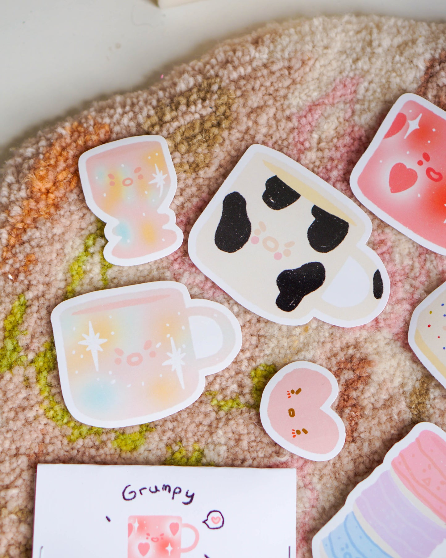 Grumpy Mug Sticker Pack 1