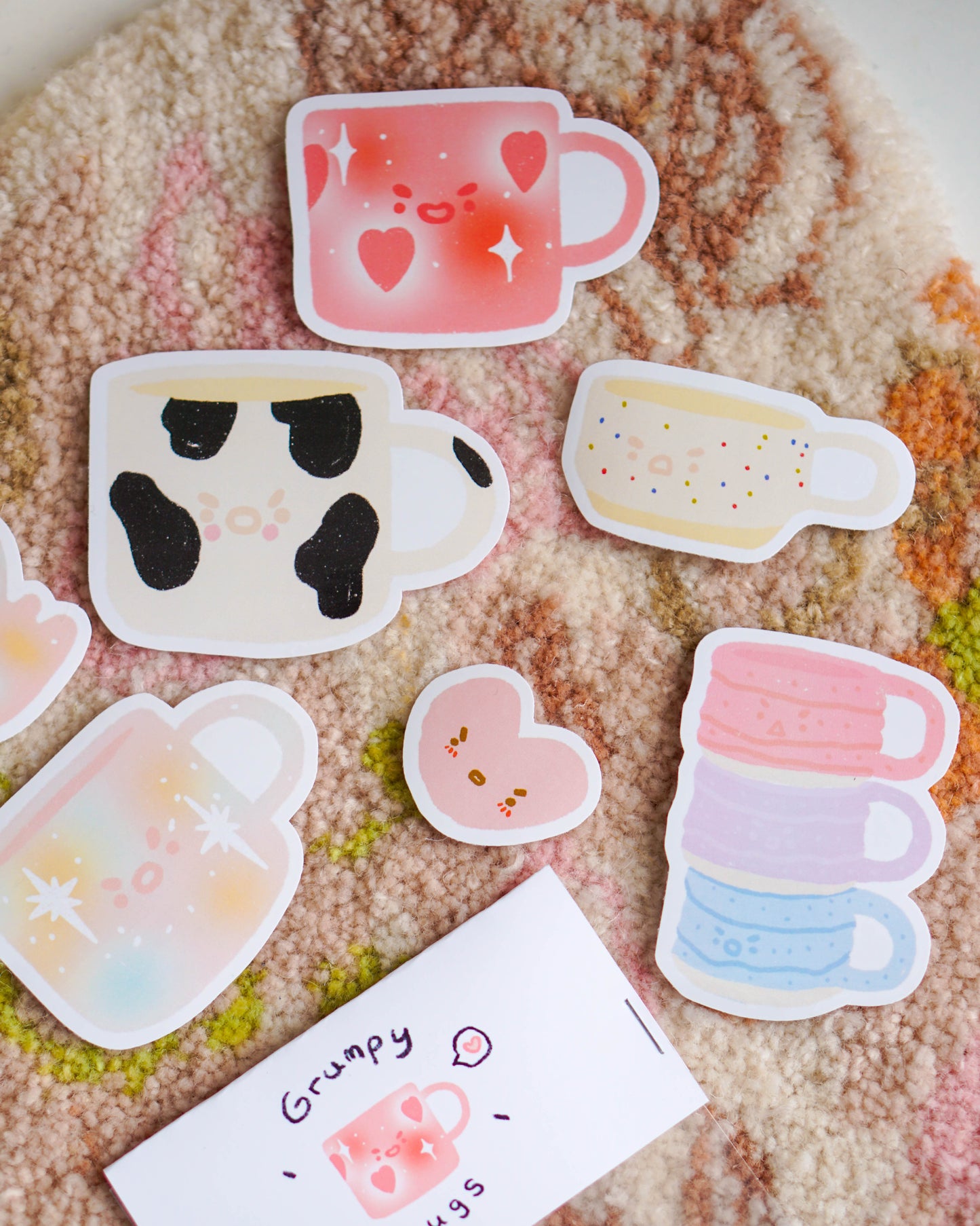Grumpy Mug Sticker Pack 1