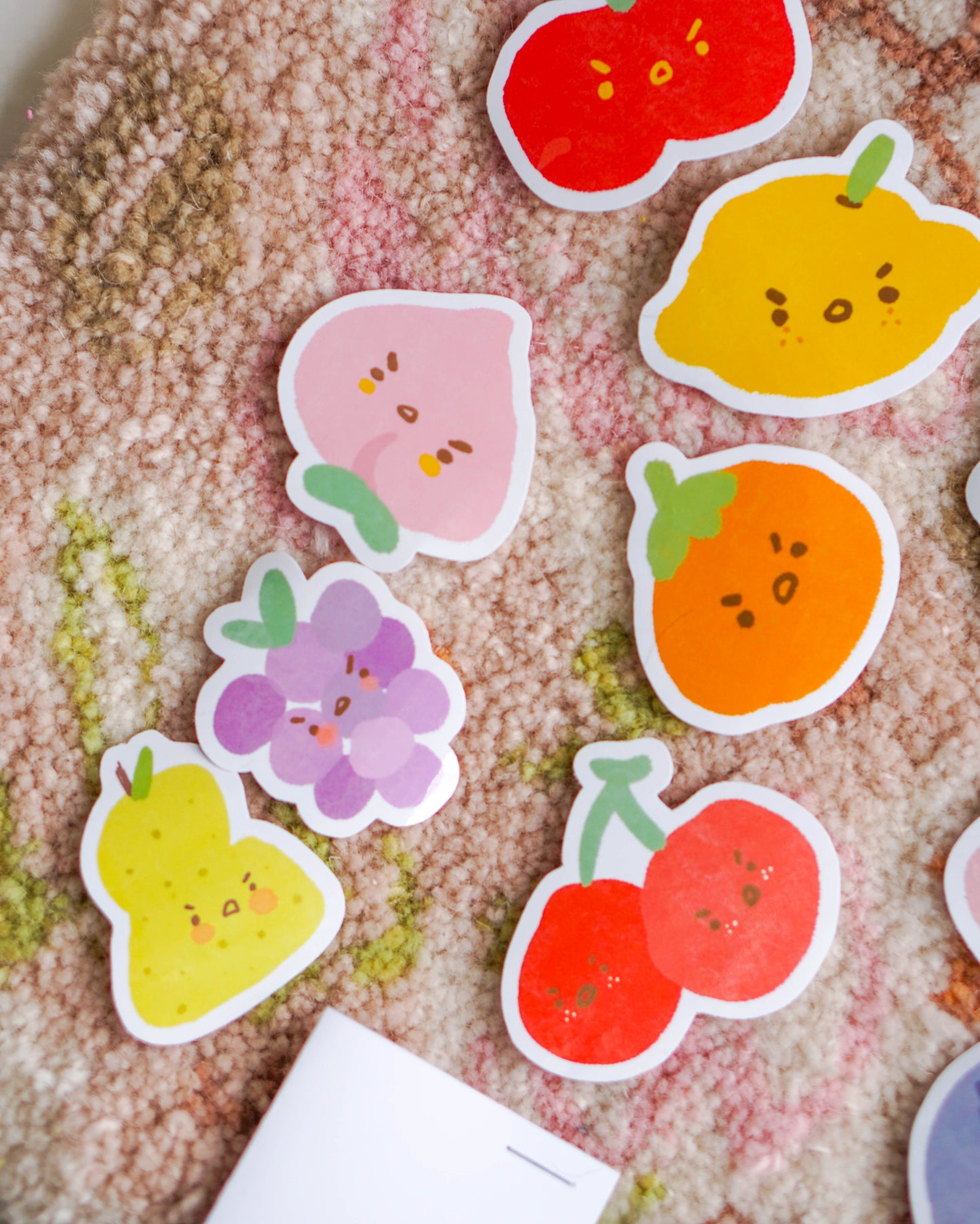 Grumpy Fruit Sticker Pack