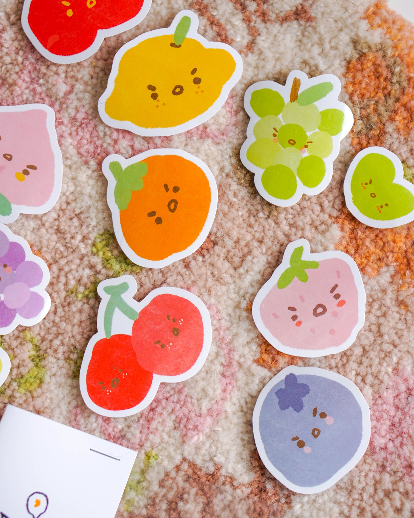 Grumpy Fruit Sticker Pack