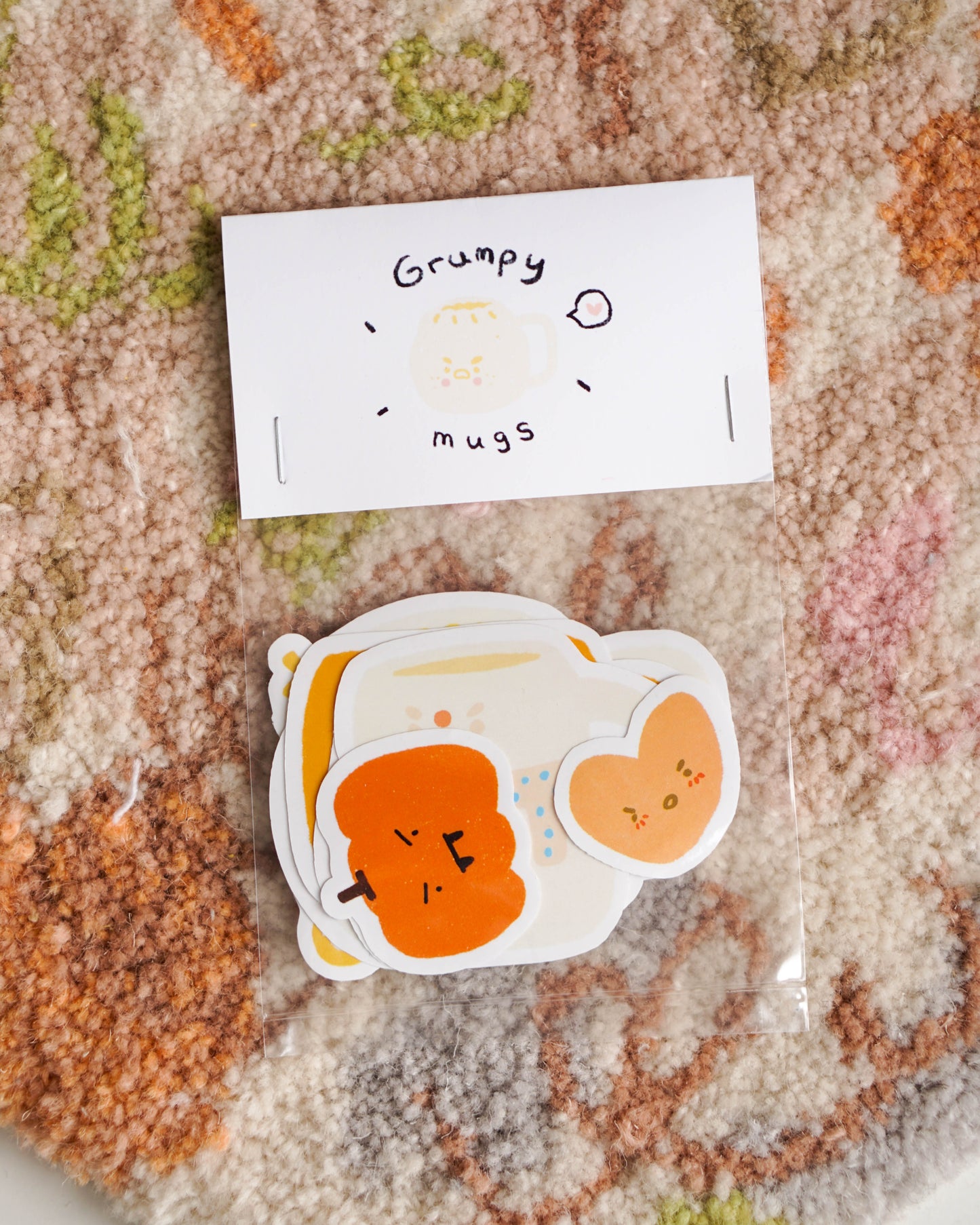 Grumpy Mug Sticker Pack 2
