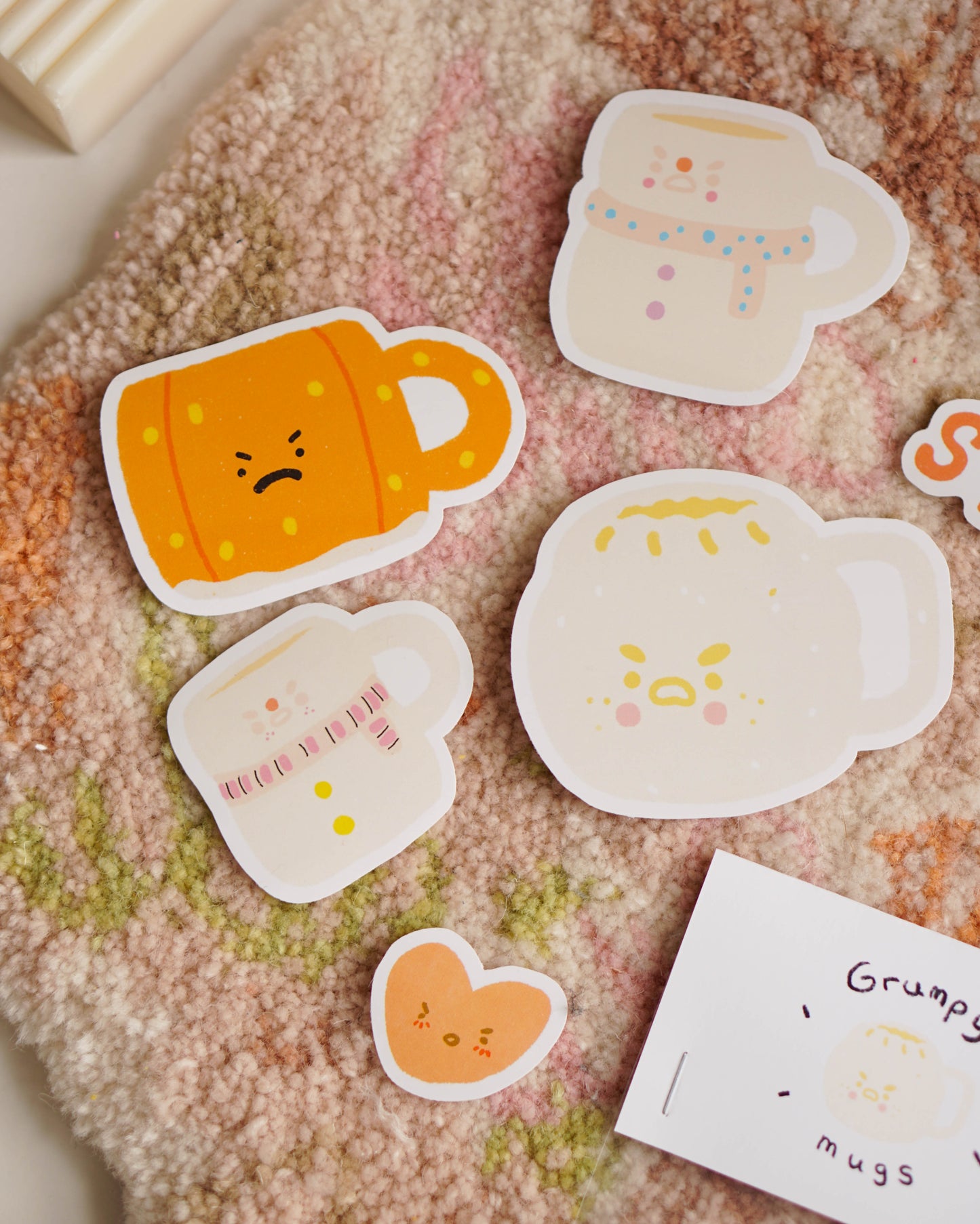 Grumpy Mug Sticker Pack 2