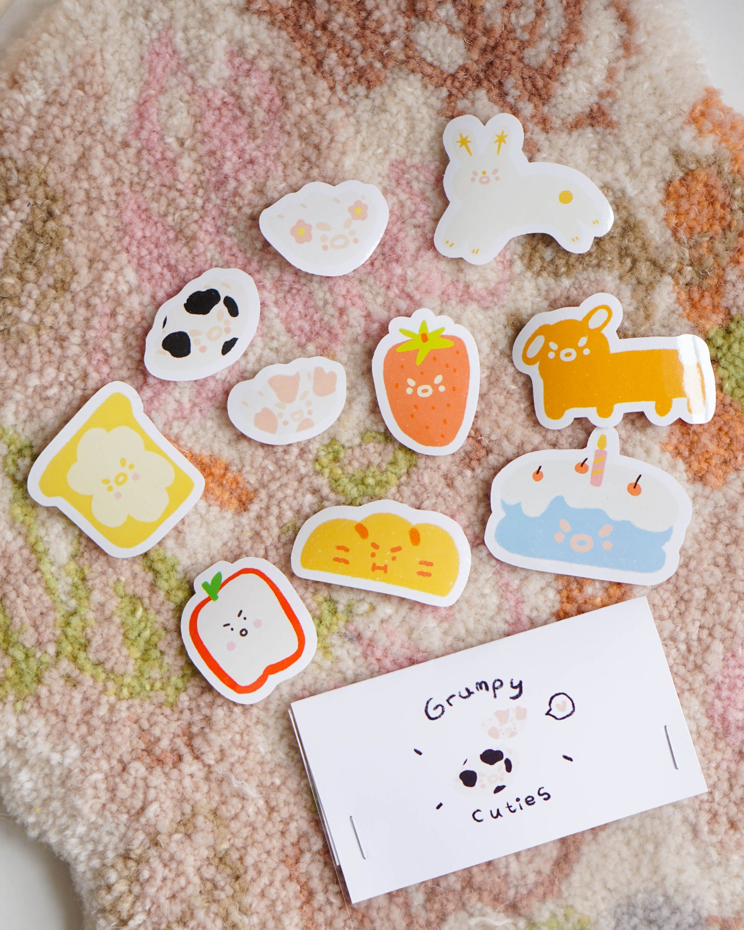 Grumpy Cuties Sticker Pack