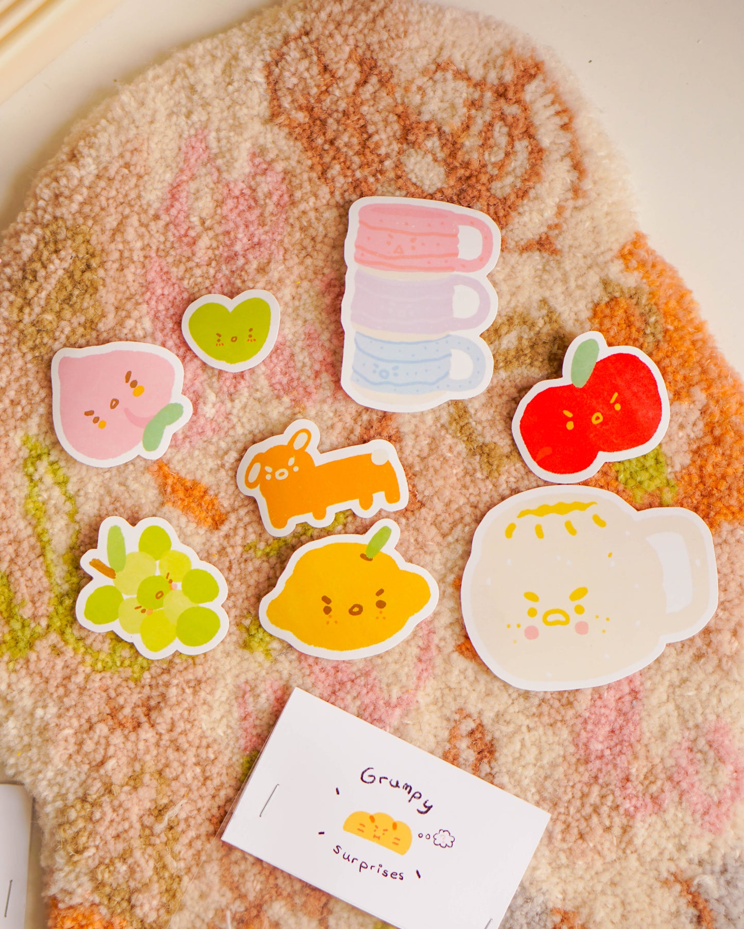 Grumpy Surprise Sticker Pack