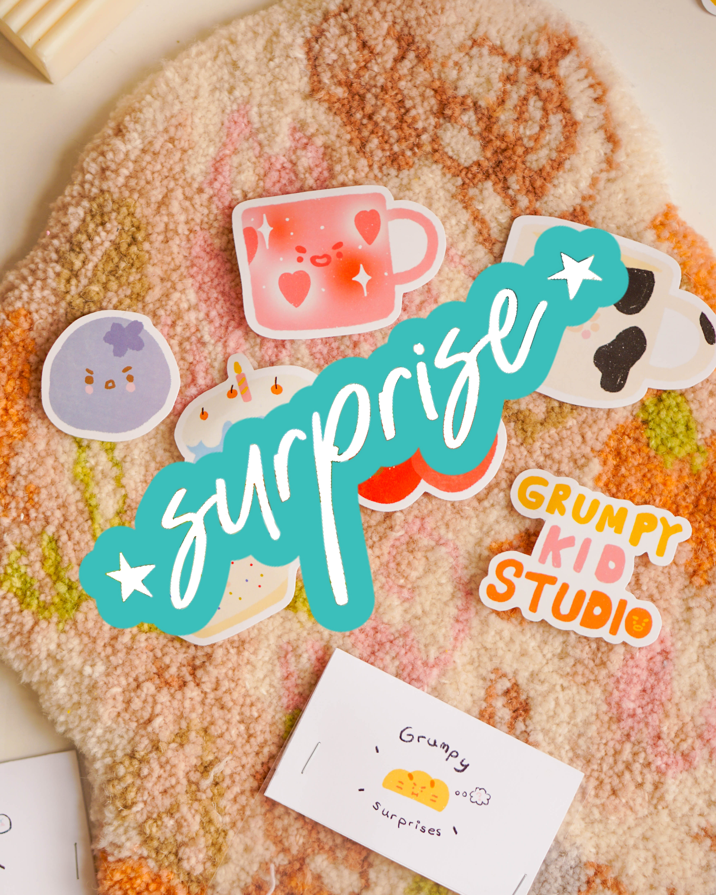 Grumpy Surprise Sticker Pack