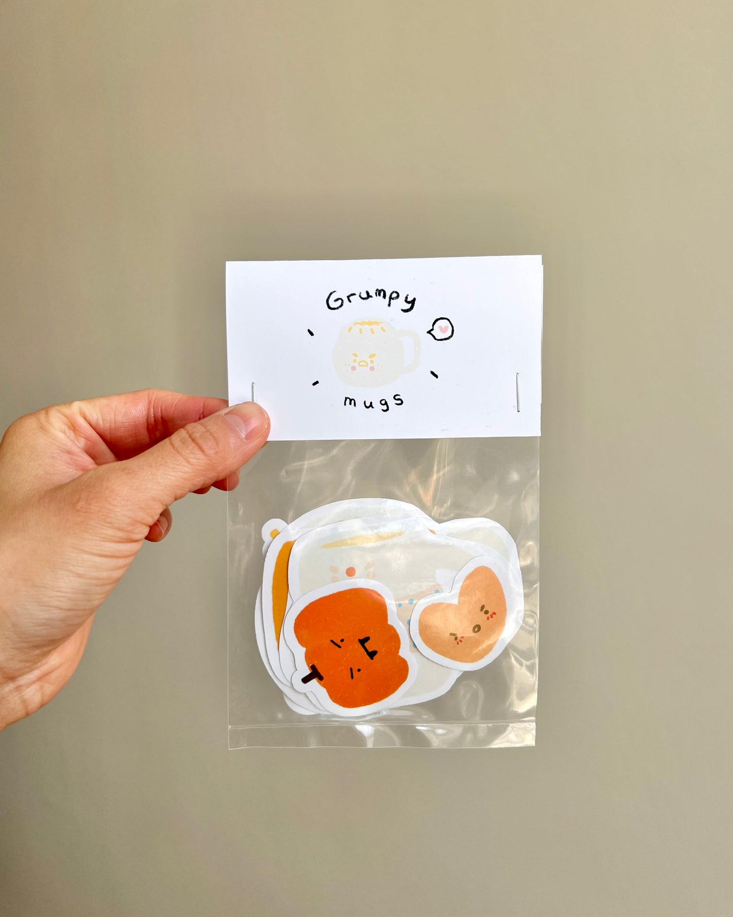 Grumpy Mug Sticker Pack 2