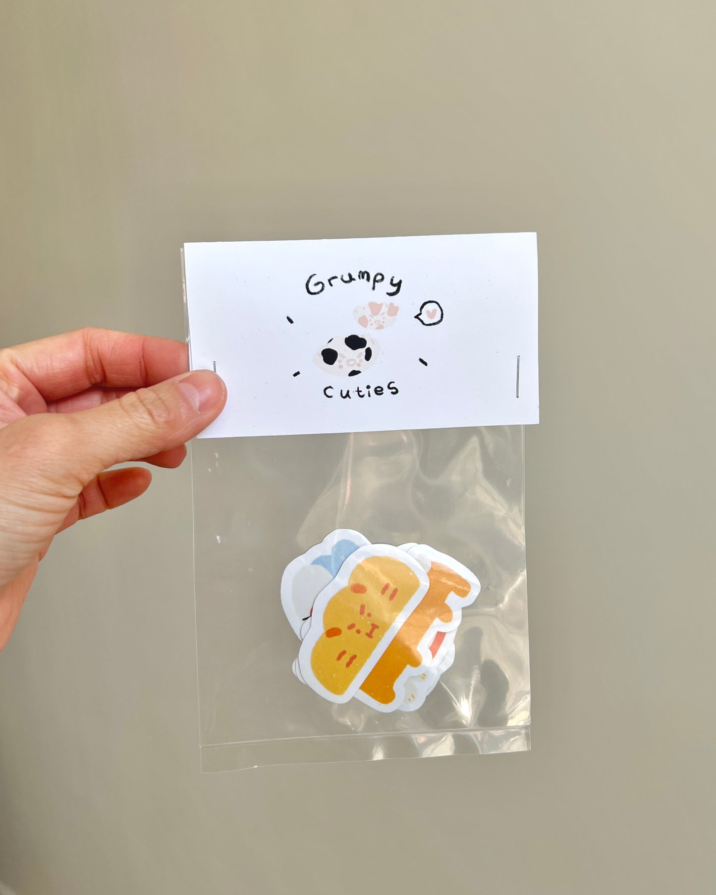 Grumpy Cuties Sticker Pack