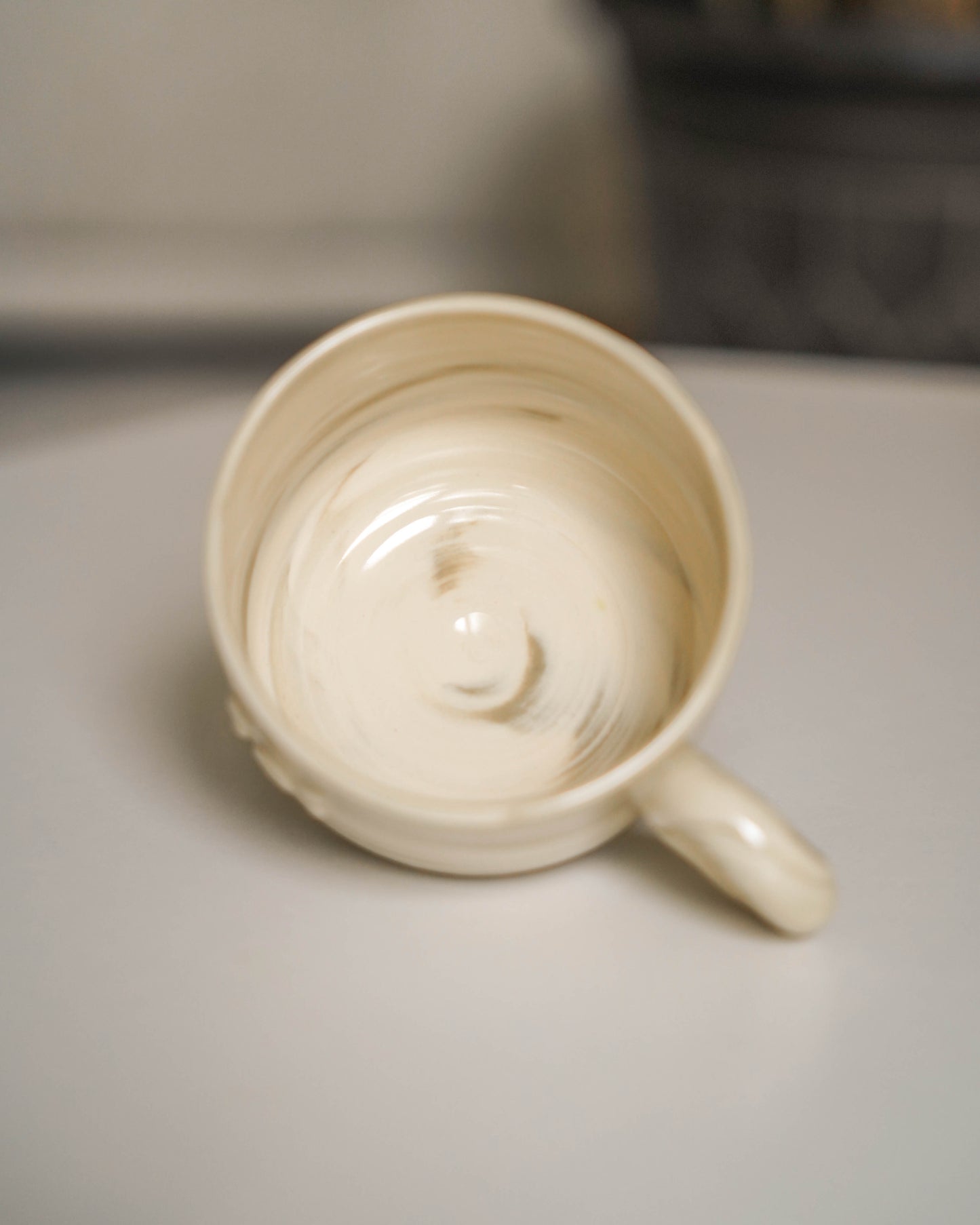 Cream Swirl Cappuccino Mug