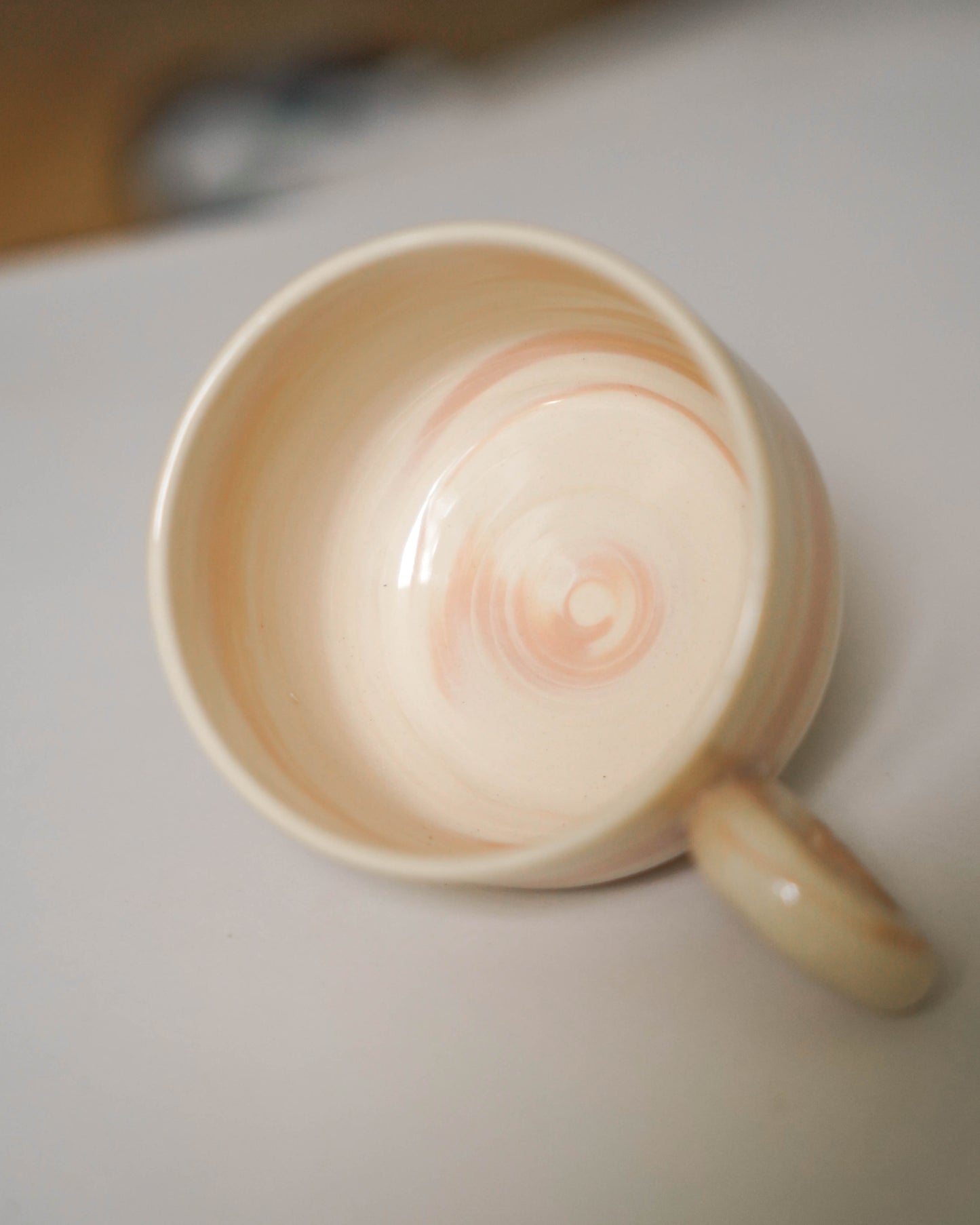 Cream Swirl Cappuccino Mug