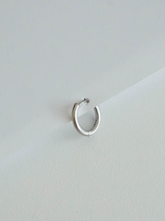 Silver Hoops (pair)