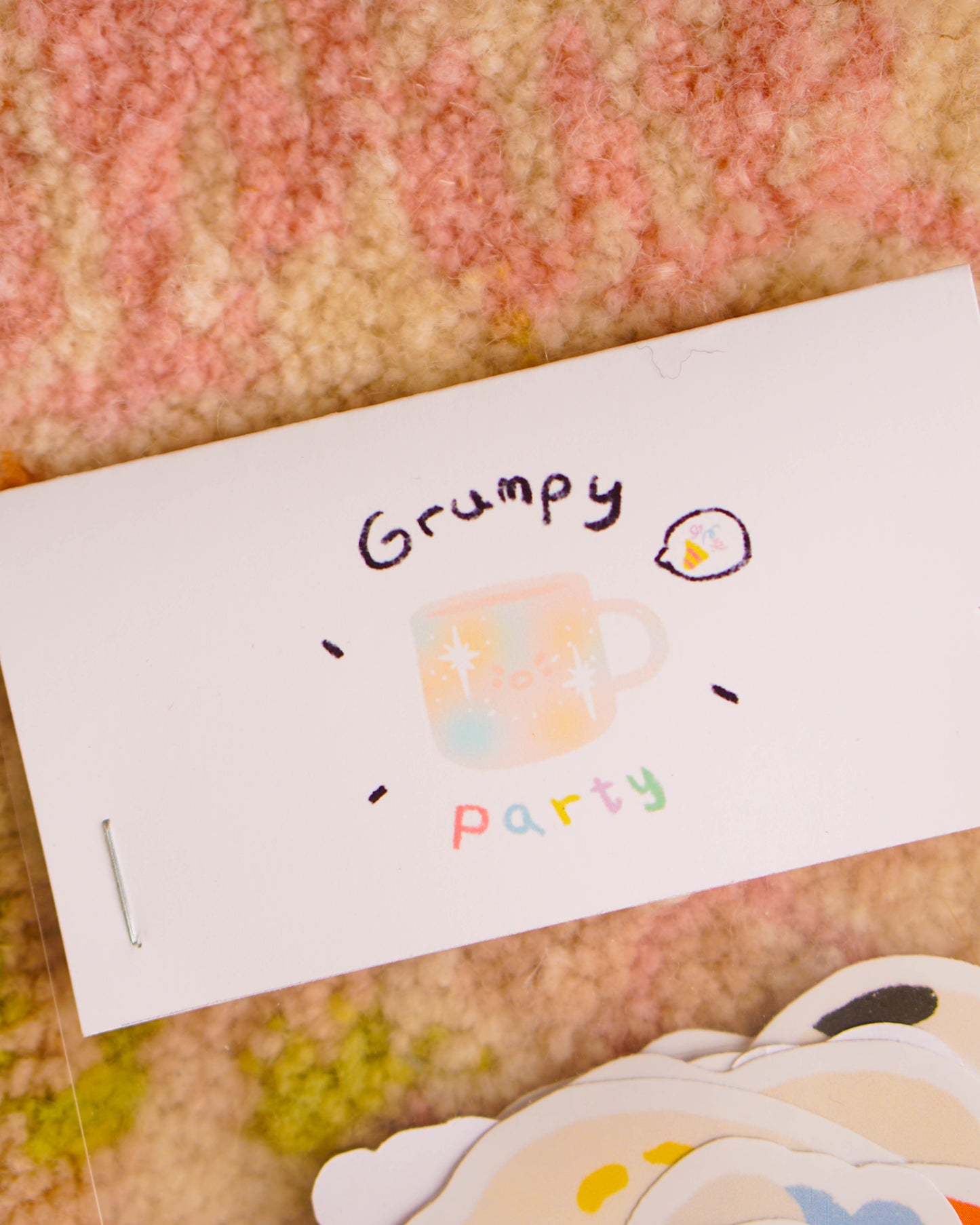 Grumpy Party Sticker Pack